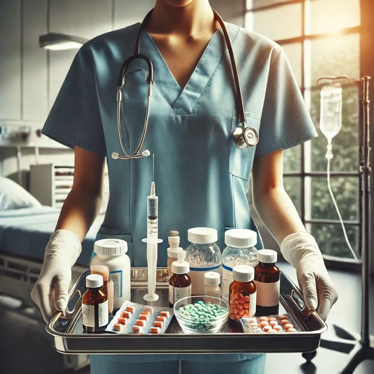 Surgical oncology treatment illustration